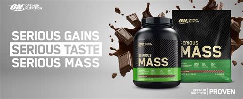 serious mass amazon|Optimum Nutrition Serious Mass Protein Powder with Creatine, Glutami.
